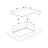 Bếp kính âm 4 từ MI 594 LINEAR - malloca-home.com bếp chính hãng tại TP Hồ Chí Minh